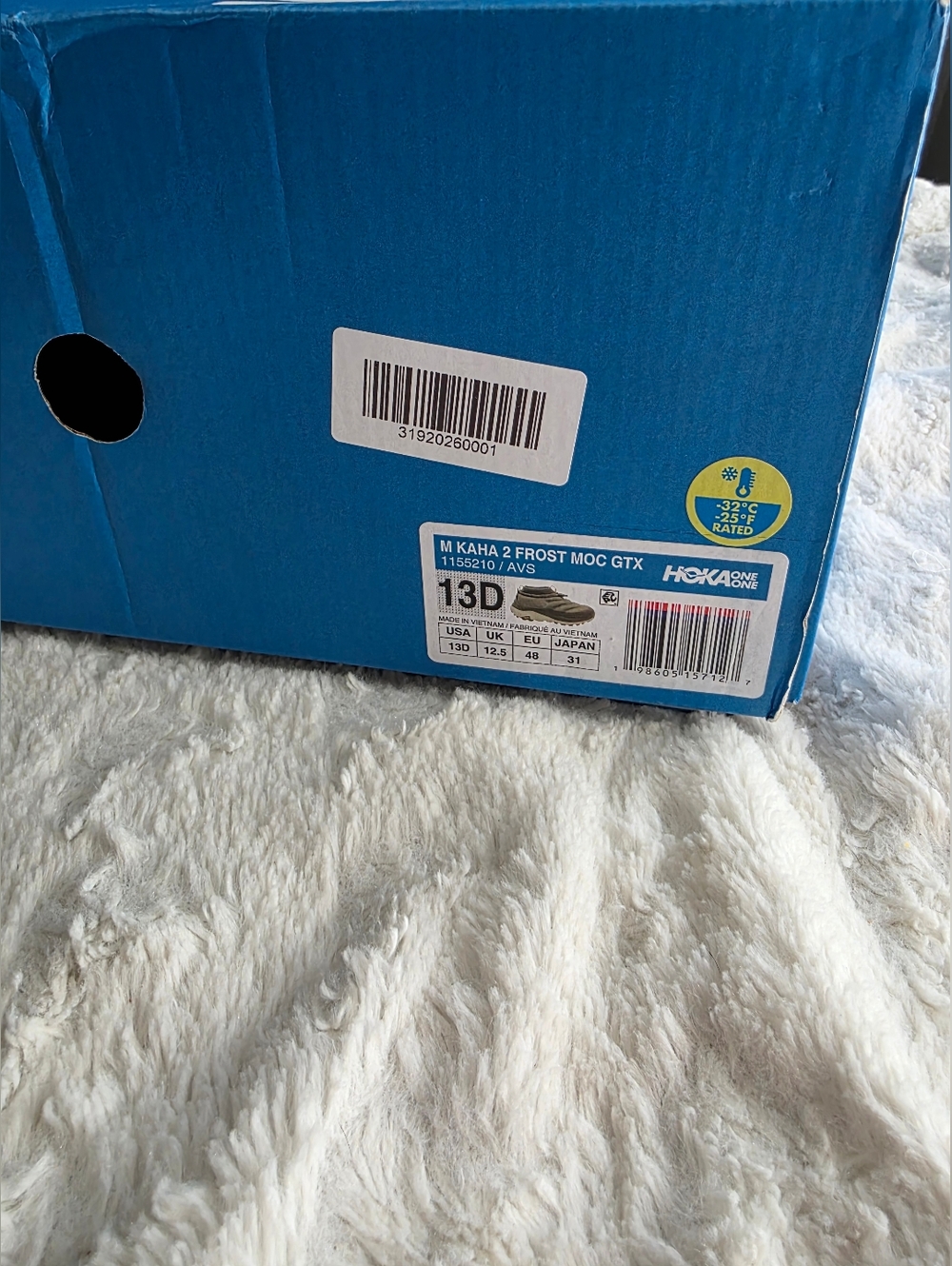 NIB HOKA Kaha 2 Frost Olive Green Slip-On Puff Sneakers - Picture 5 of 5
